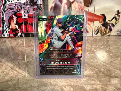 2026 Leaf Electrum Baseball Kade Anderson Base Green /5