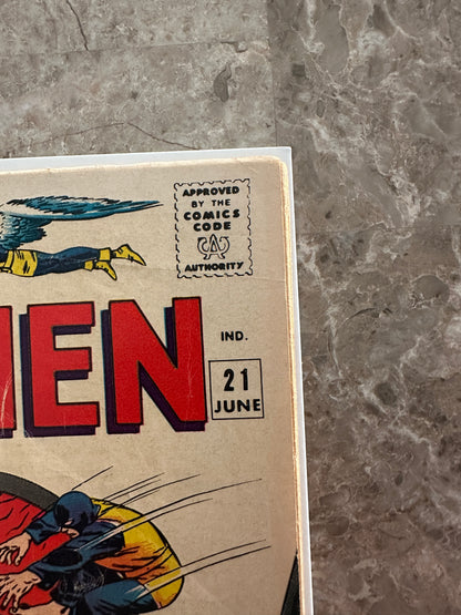X-Men #21 VG 4.0 (1966 Marvel Comics) - Solid Copy