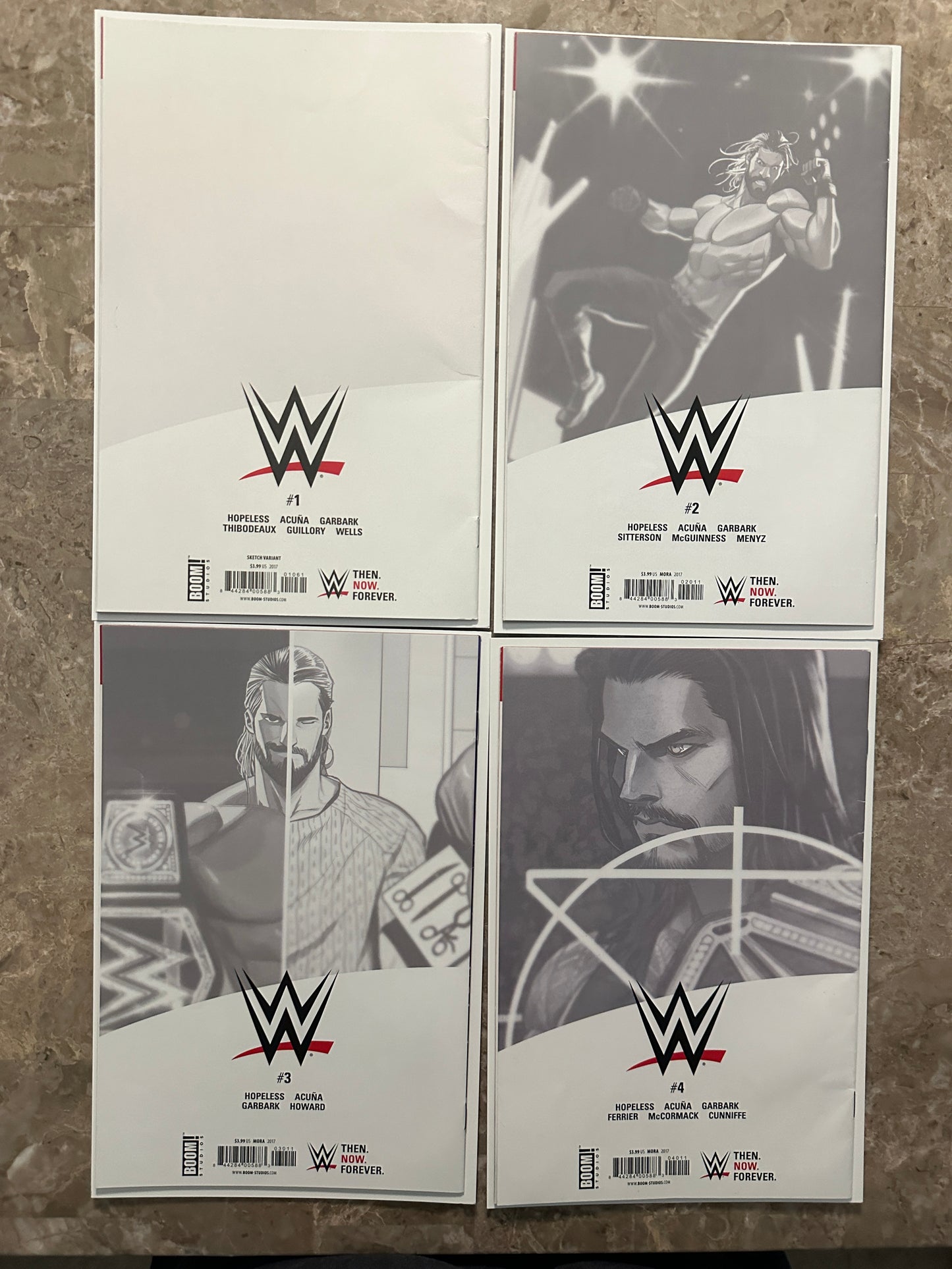 WWE #1-7,9-15,17-25 Near Full Run of 24 Higher Grade (Boom 2019)