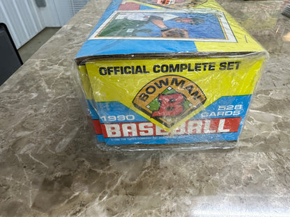 1990 Bowman Baseball Complete Set Factory Sealed
