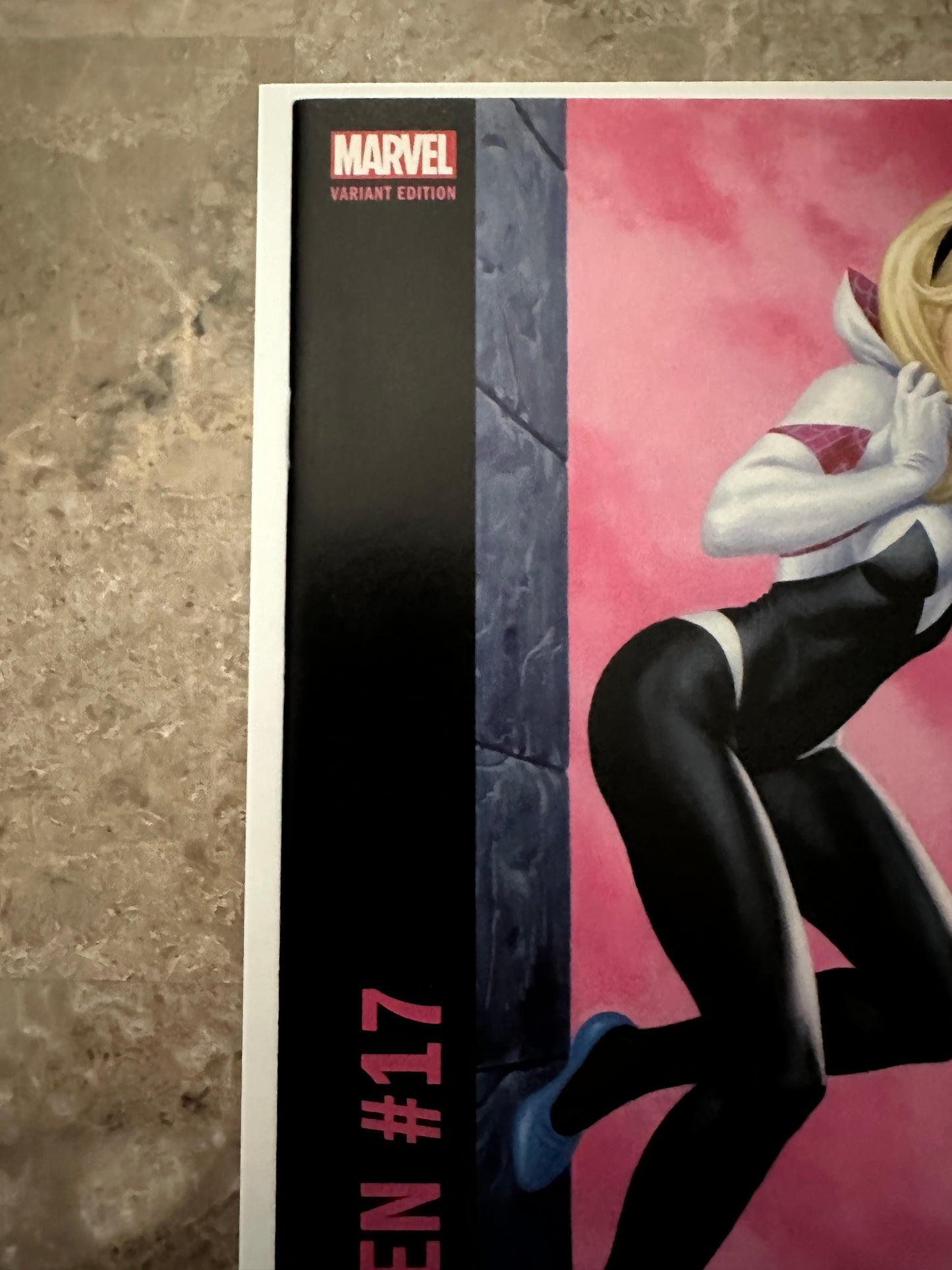 Spider-Gwen #17 Jusko Cover NM- 9.2 (2017 Marvel)