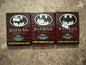 1992 Batman Returns Topps Stadium Club (3 Packs, 15 Cards/Pack) - Sealed