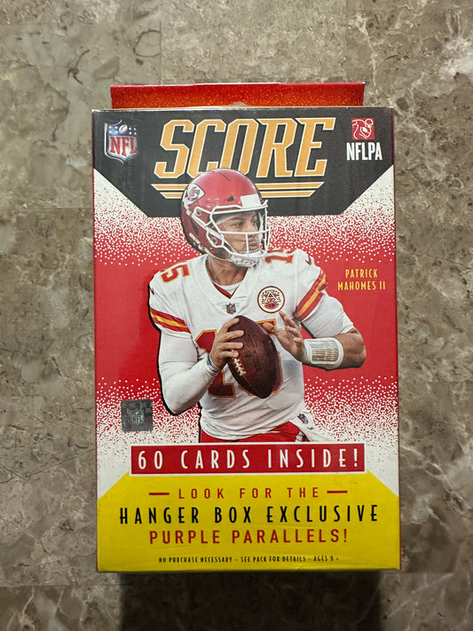 2021 Panini Score Football Hanger Box Sealed