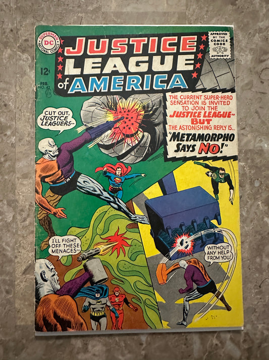 Justice League of America #42 VG+ 4.5 (1965 DC Comics)