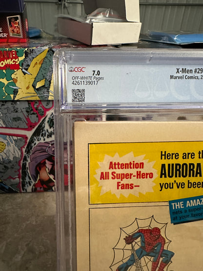 X-Men #29 CGC 7.0 (Marvel 1967)