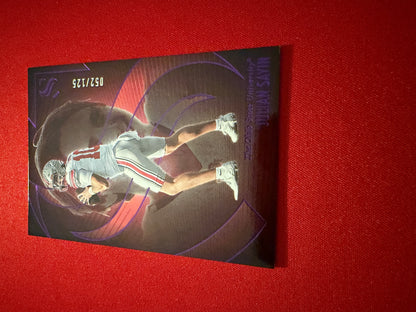 Julian Sayin 2025 Panini Silhouette Football Base Purple /125 #81