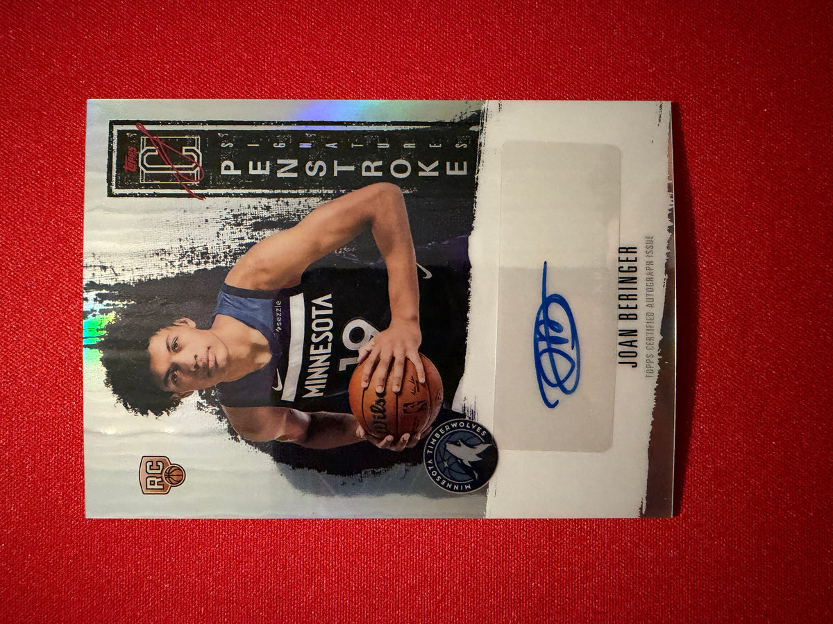 2025-26 Topps Signature Class Joan Beringer Penstroke Signatures RC #PS-JB