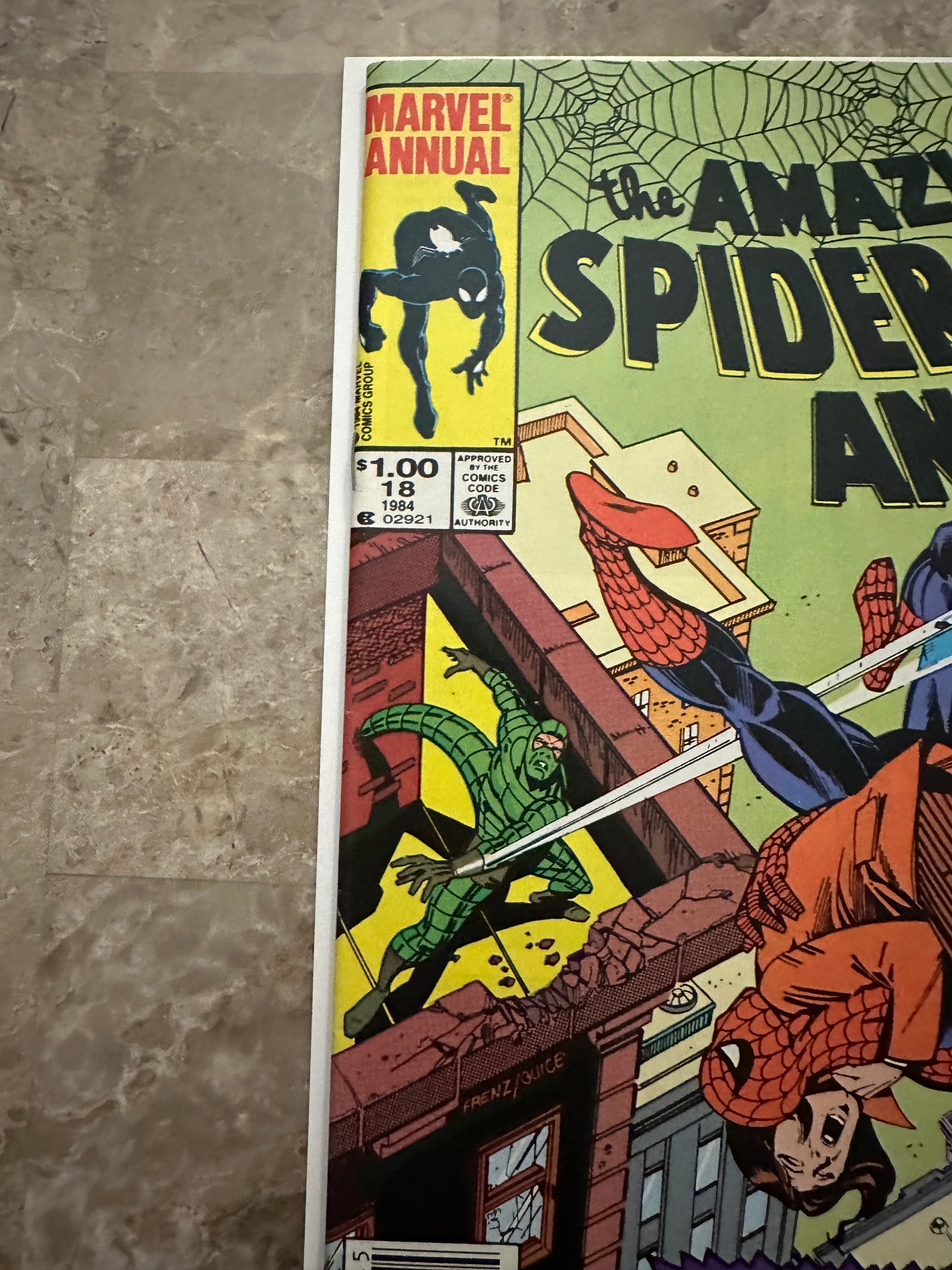 Amazing Spider-Man Annual #18 Newsstand VF/NM 9.0 (1984 Marvel)