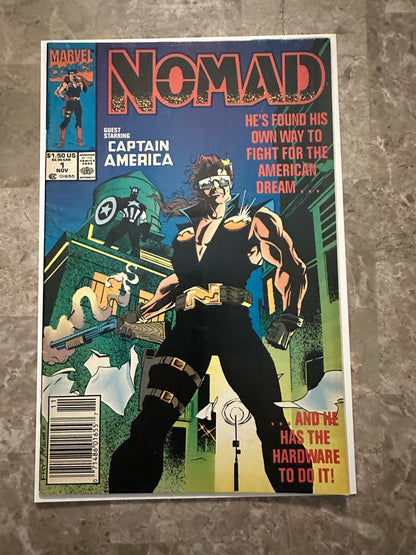 Nomad Limited Series #1-3 Newsstand Mid Grade (Marvel Comics 1990)