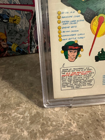 G.I. Joe, A Real American Hero #1 CBCS/CGC 9.2 (1972 Marvel)