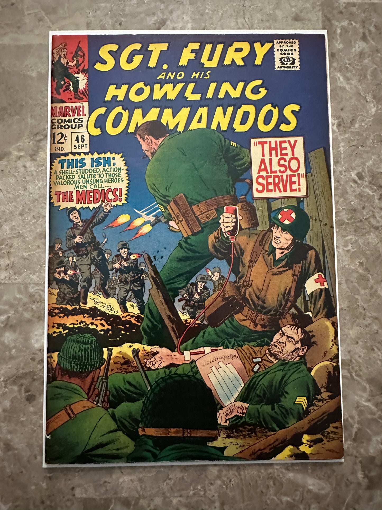 Sgt Fury #46 FN- 5.5 (Marvel Comics 1967)