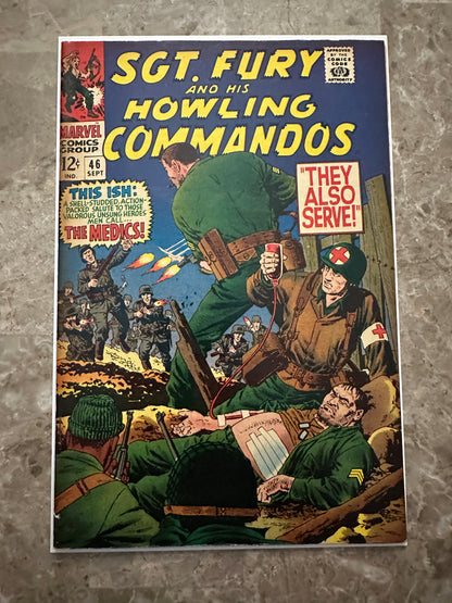 Sgt Fury #46 FN- 5.5 (Marvel Comics 1967)