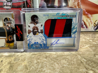 Underwood Juju Lewis Dual RPA + Juju RPA Lot 2025 Leaf Trinity RC