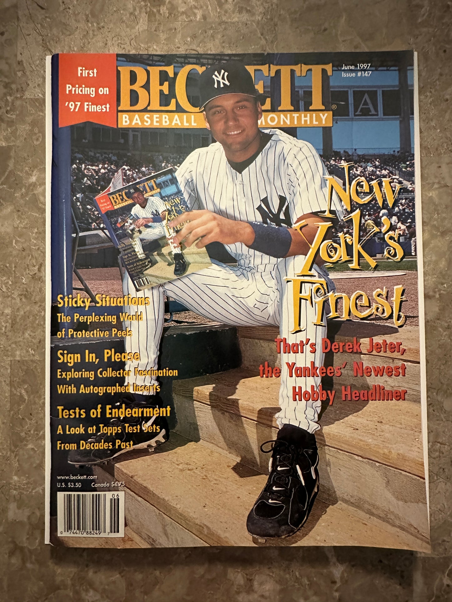 Beckett #147 (June 1997) - Jeter Cover - Great Shape