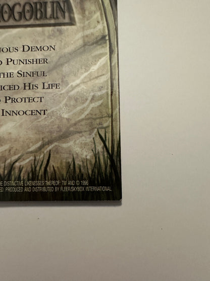 Demogoblin #92 (1996 Marvel Fleer Spider-Man Premium) - High grade