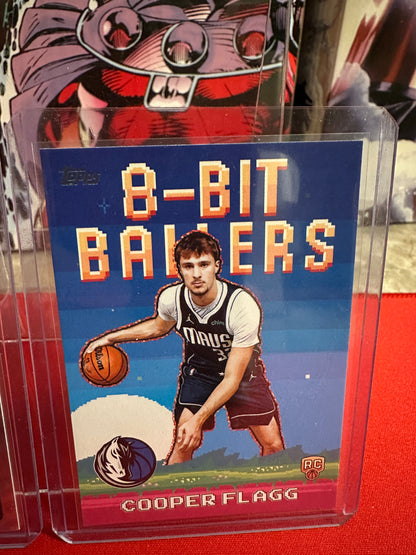 2025-26 Topps Cooper Flagg #201 Crackle Board (RC) + Bonus