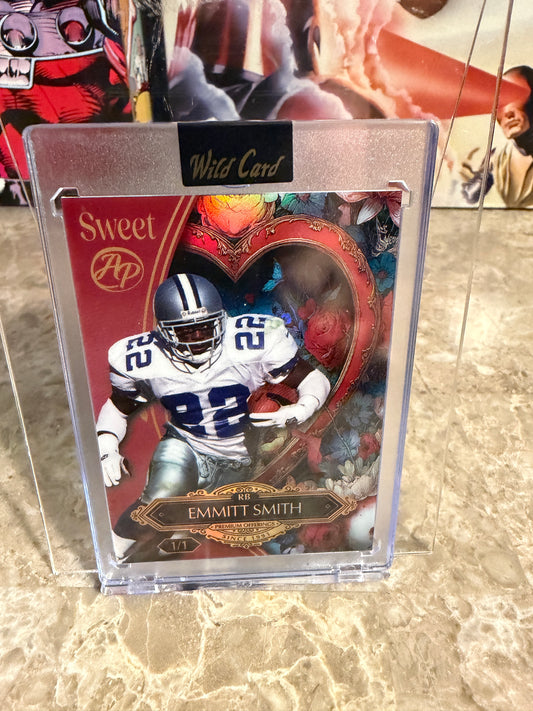 Emmitt Smith 2026 Wild Card Wild Art 1/1