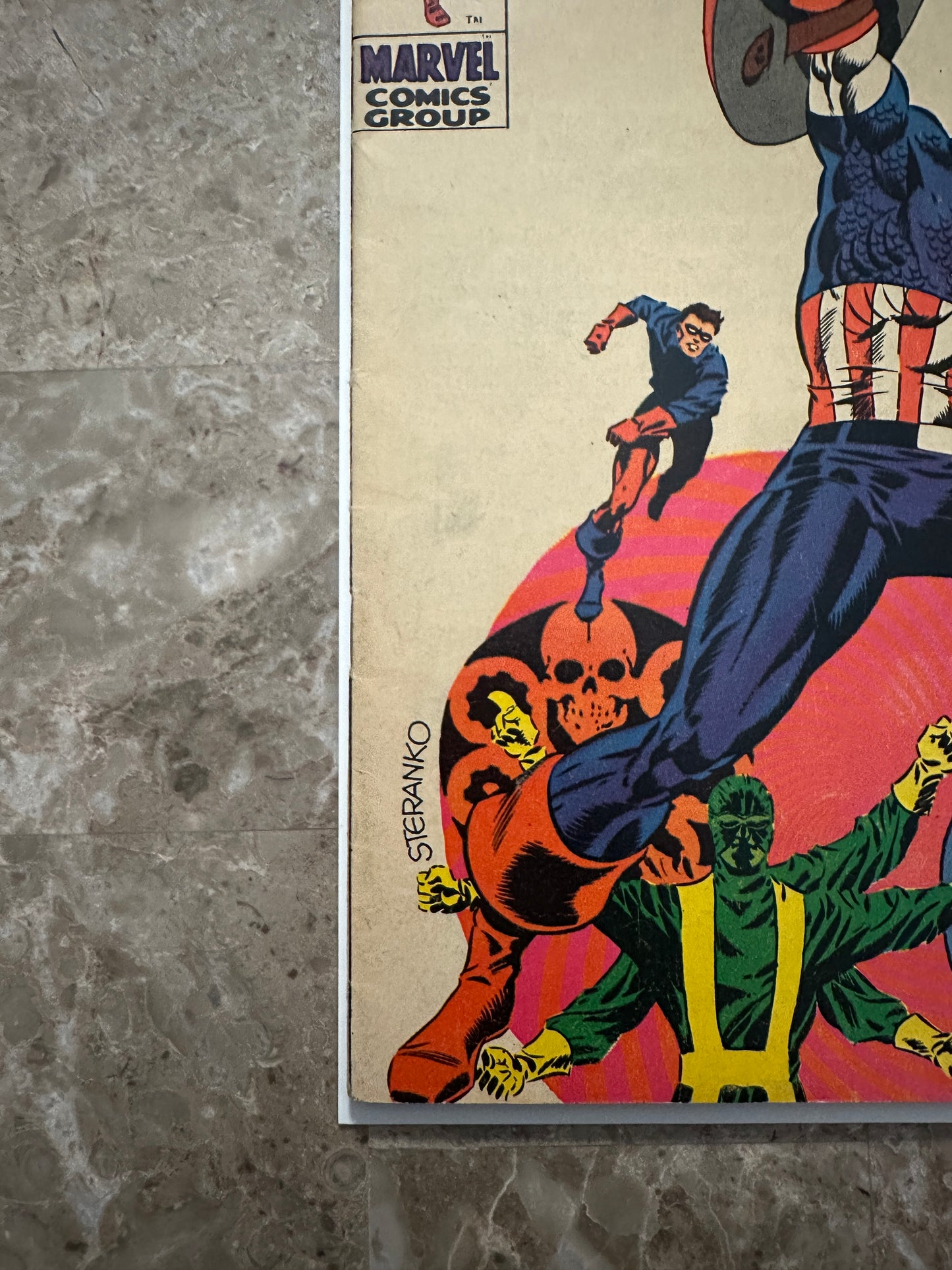 Captain America #111 FN+ 6.5 (1970 Marvel Comics)