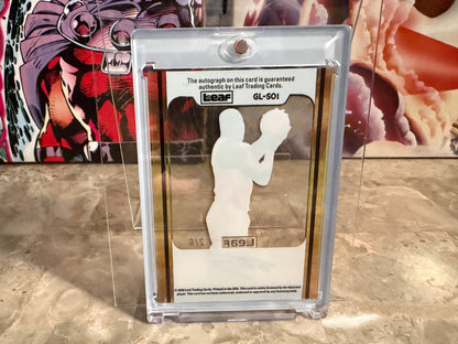 Shaquille O’Neal 2026 Leaf Ultimate Sports Gold Leaf Signatures Clear Auto /6