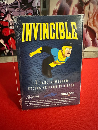 2025 Con Exclusive Keepsake Invincible 1 Hand Numbered Card Pack /20
