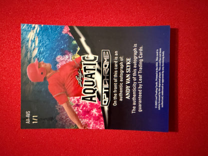 Andy Van Slyke 2025 Leaf Optichrome Aquatic Auto Jellyfish 1/1