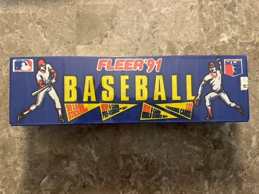 1991 Fleer Baseball Complete Set Factory Sealed
