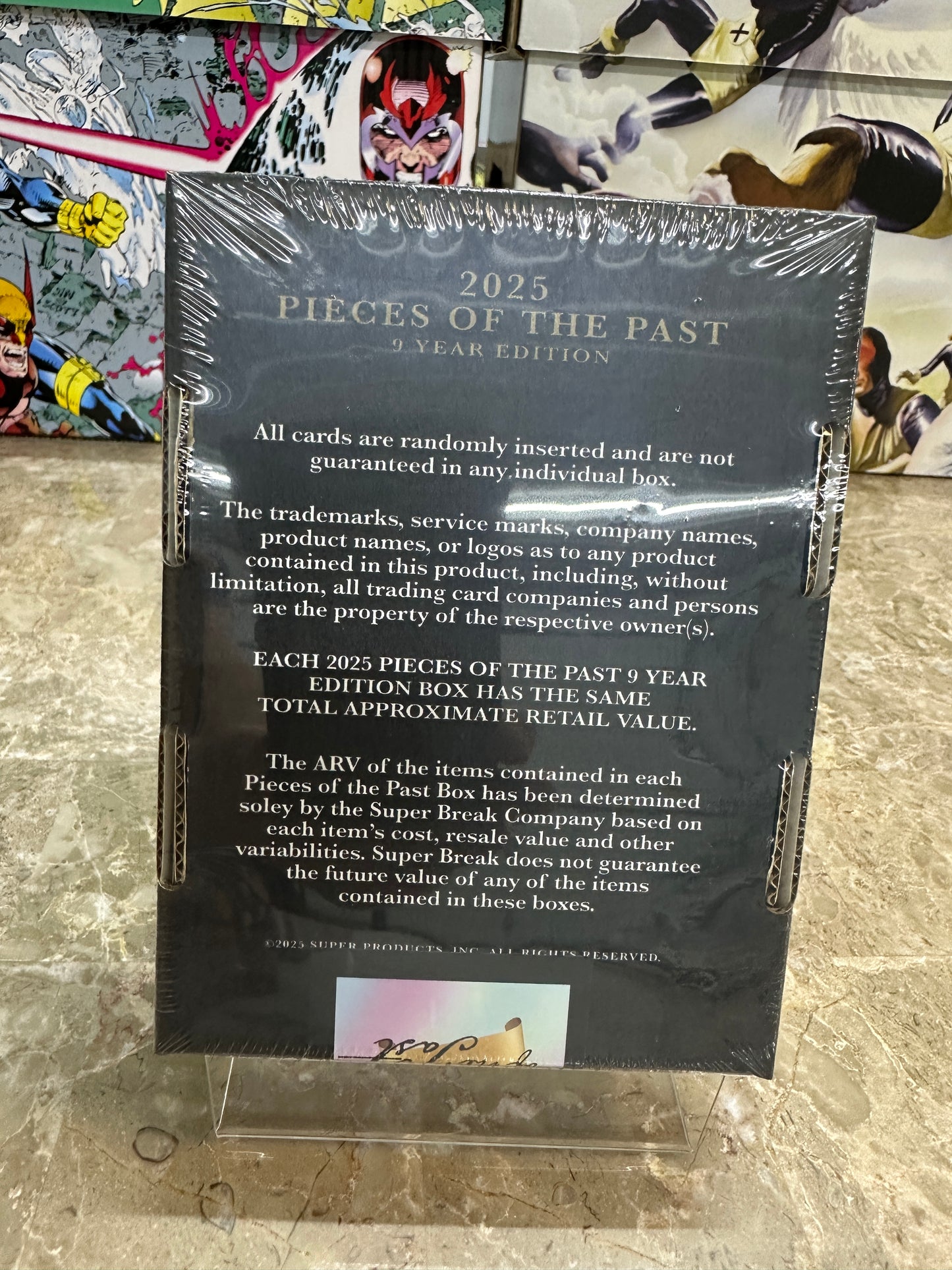 2025 Pieces of the Past 9 Year Edition Sealed Box