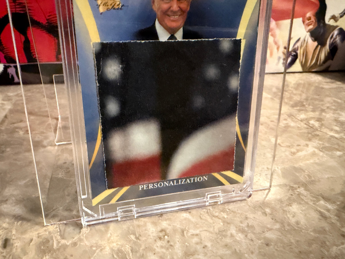 Donald Trump 2026 Pieces of the Past Personalization Jumbo Relic /1000 #93