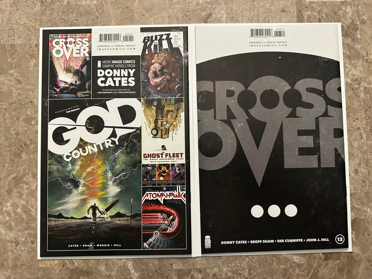 Crossover #1-13 High Grade Full Set NM 9.4-9.8 (Image 2020)