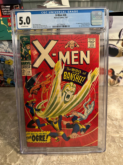 X-Men #28 CGC 5.0 (Marvel 1967)