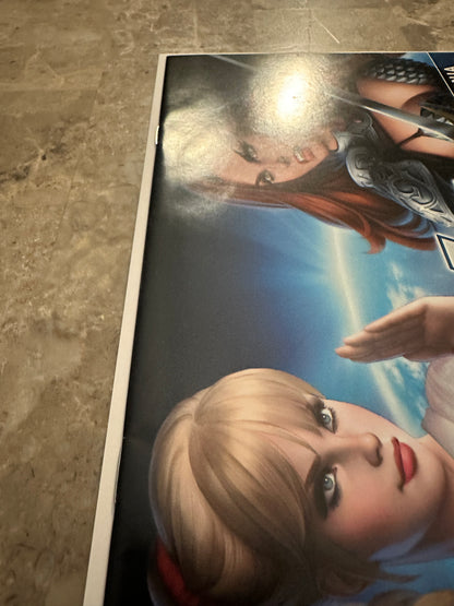 Red Sonja & Vampirella Meet Betty & Veronica #1 KRS (Dynamite 2019) - Louw Cover