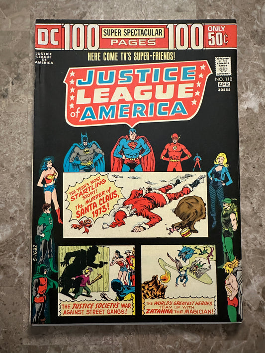 Justice League of America #110 FN+ 6.5 (DC Comics 1974)