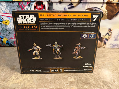 Star Wars: Legion – Galactic Bounty Hunters Unit Expansion (Atomic Mass Games)