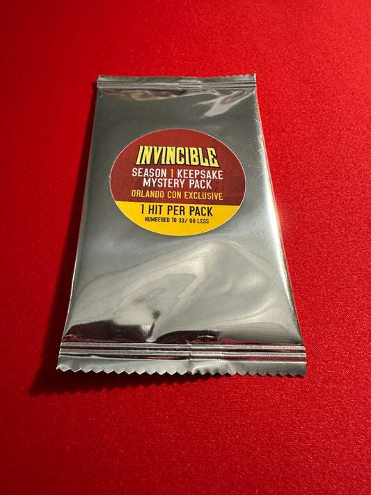 Invincible Season 1 Keepsake Mystery Pack Orlando MegaCon Exclusive