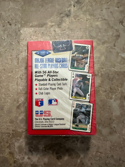 1991 Baseball Aces Playing Cards (Bicycle) - Factory Sealed