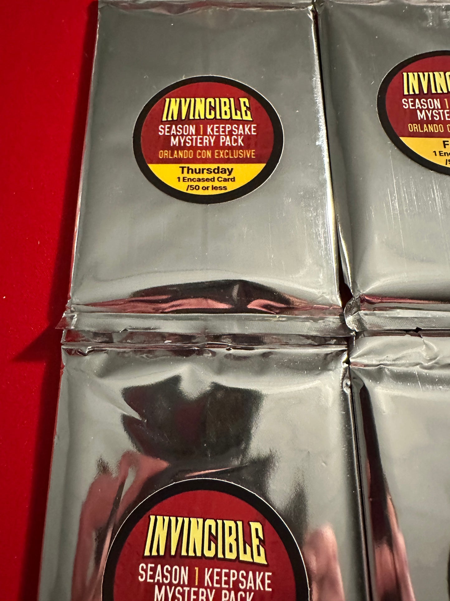 Invincible Season 1 Keepsake Orlando MegaCon 5 Mystery Pack Bundle (March 2026)