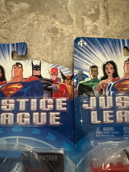 Justice League Animated Flash & Flash Mega Armor (Mattel) - New Sealed