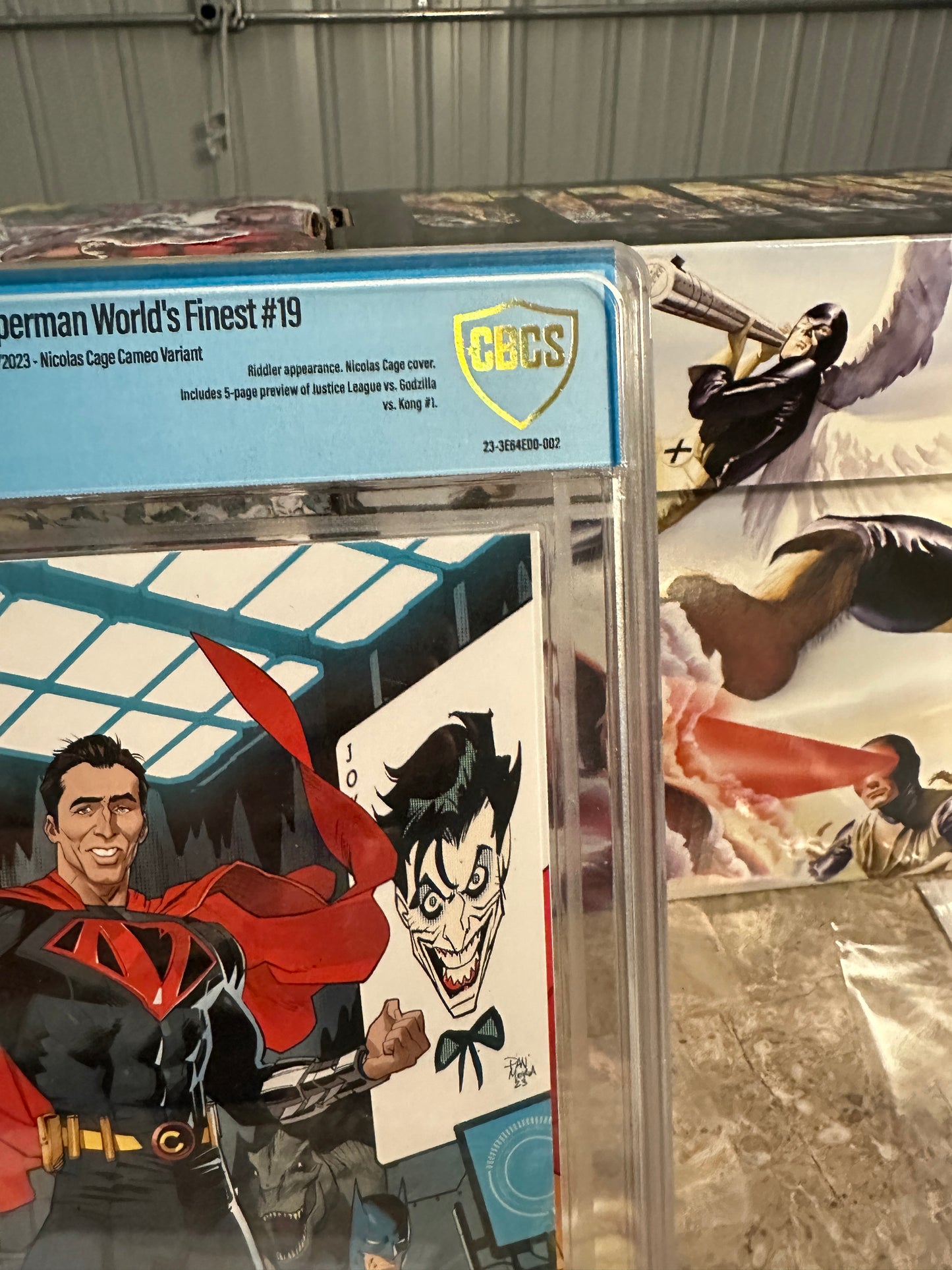 Batman/Superman World's Finest #19 CBCS/CGC 9.6 WP (1966) - Cage Cover