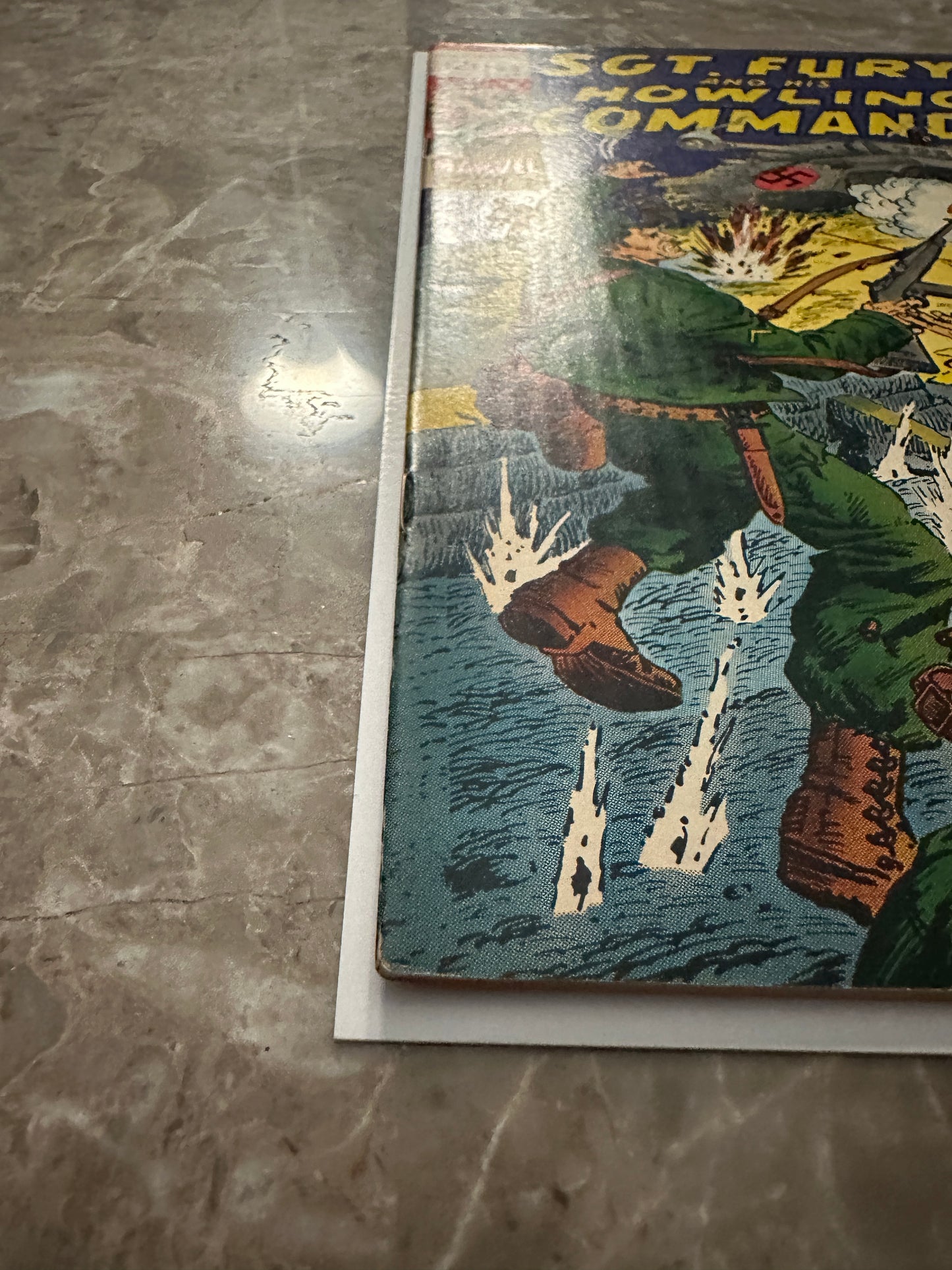 Sgt Fury #63 FN- 5.5 (Marvel Comics 1969) - Higher Grade with tanning