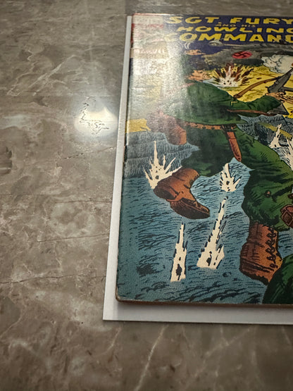 Sgt Fury #63 FN- 5.5 (Marvel Comics 1969) - Higher Grade with tanning