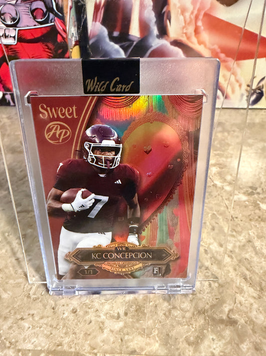 KC Concepcion 2026 Wild Card Wild Art 1/1