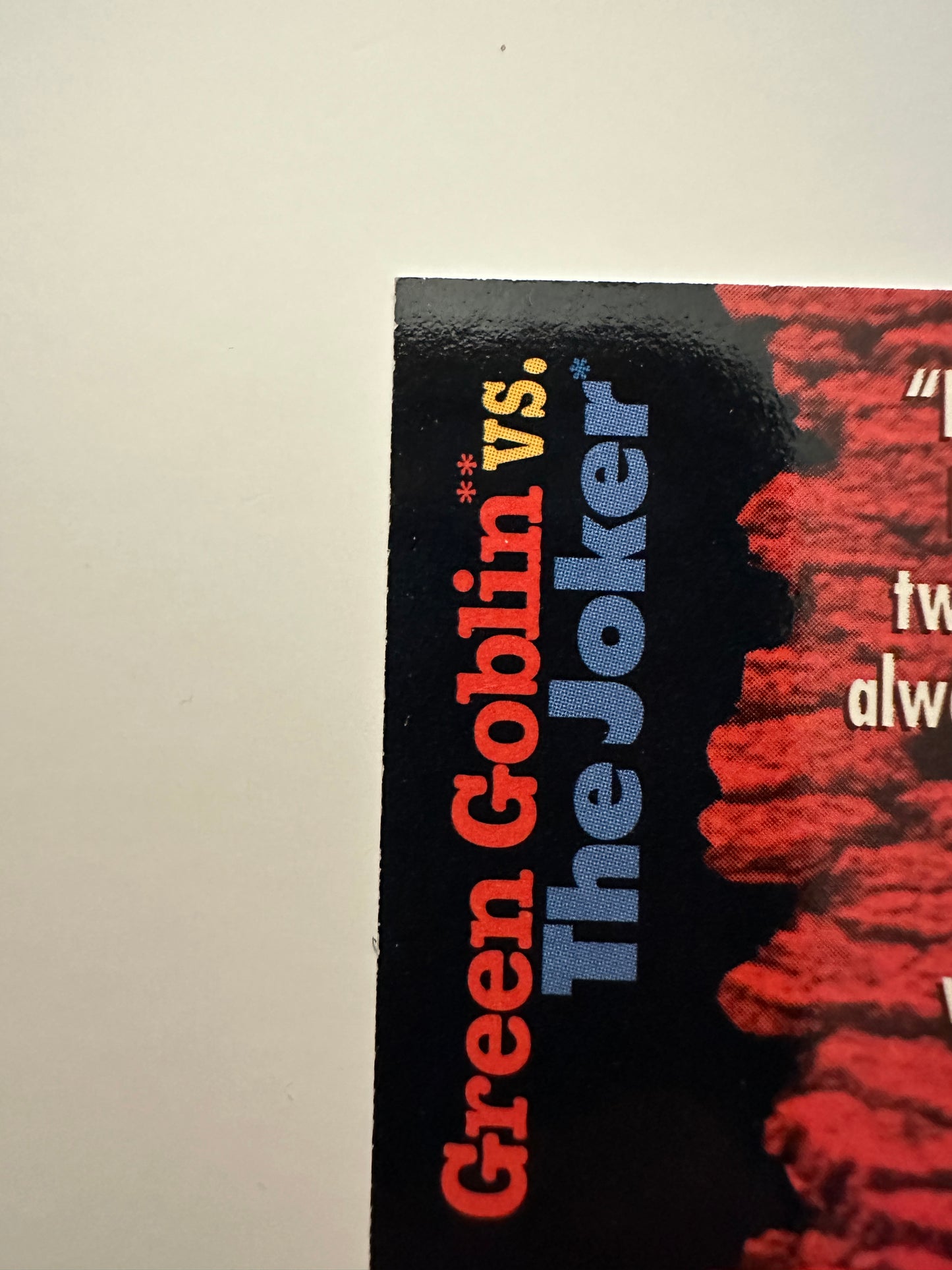 Green Goblin/Joker #95 (1995 Fleer DC vs. Marvel) - Higher grade