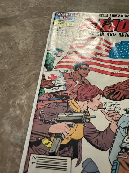 G.I. Joe: Order of Battle #1-3 Some Newsstand (Marvel 1986)