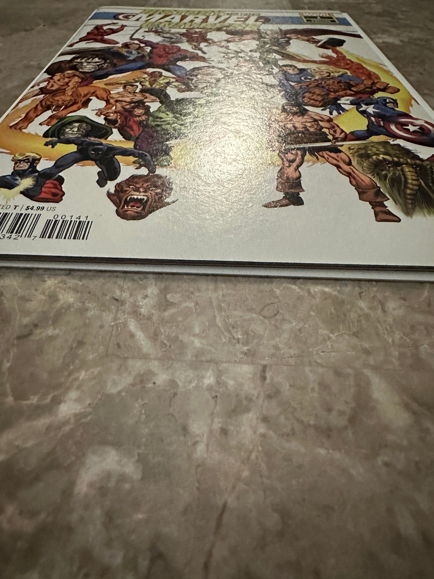 History of the Marvel Universe 1:100 NM 9.4 (2019 Marvel) - John Buscema