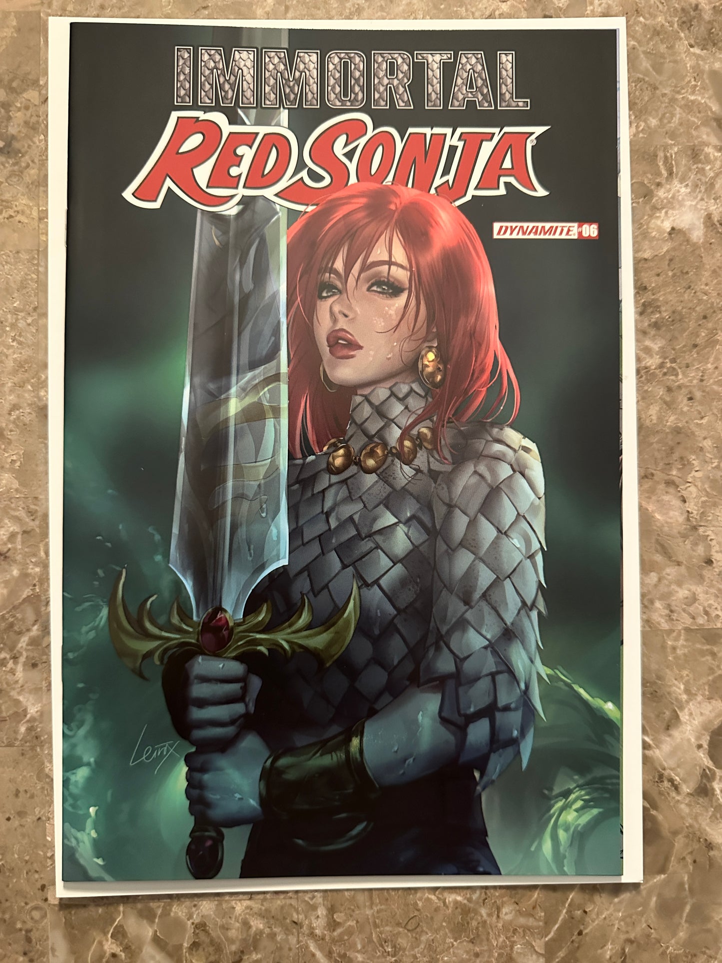 Immortal Red Sonja #2-6,8 Partial Run High Grade (2020 Titan)
