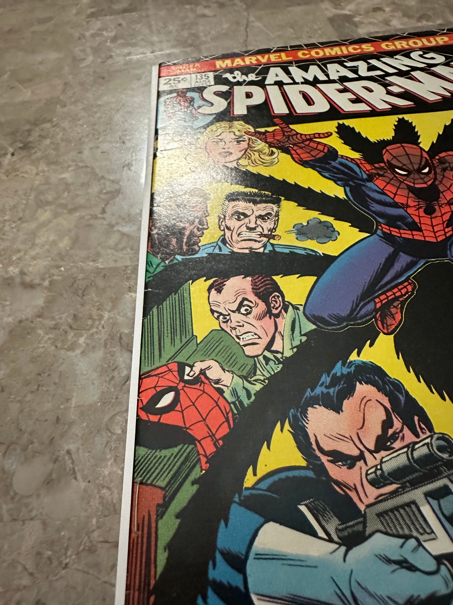 Amazing Spider-Man #135 VF 8.0 (Marvel Comics 1974) - 2nd Punisher