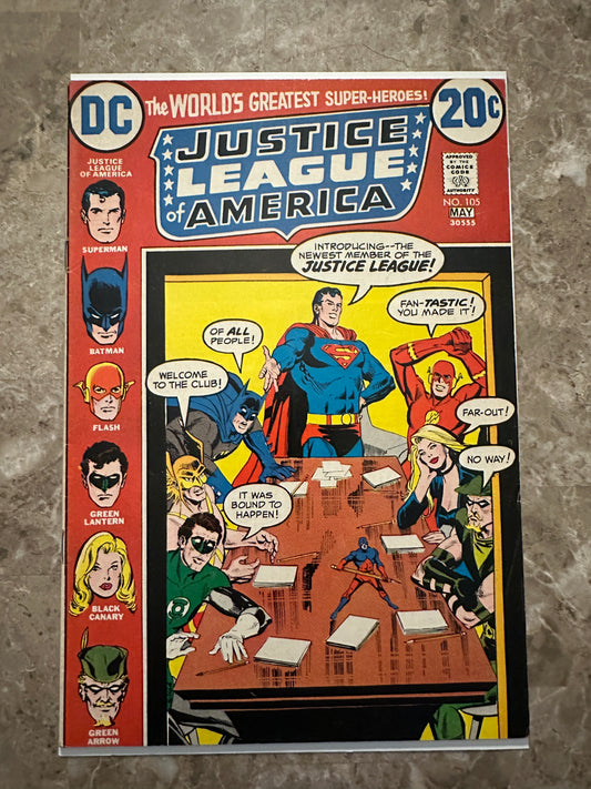 Justice League of America #105 FN 6.0 (1973 DC)