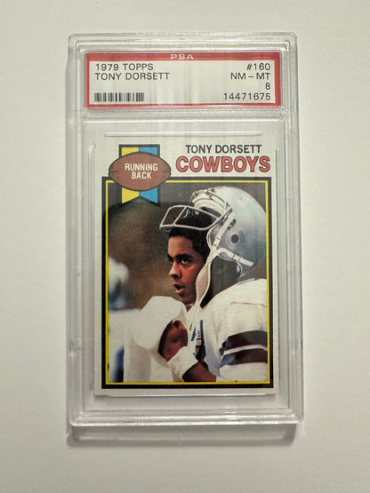 Tony Dorsett #160 PSA Graded NM-MT 8 (1979 Topps)