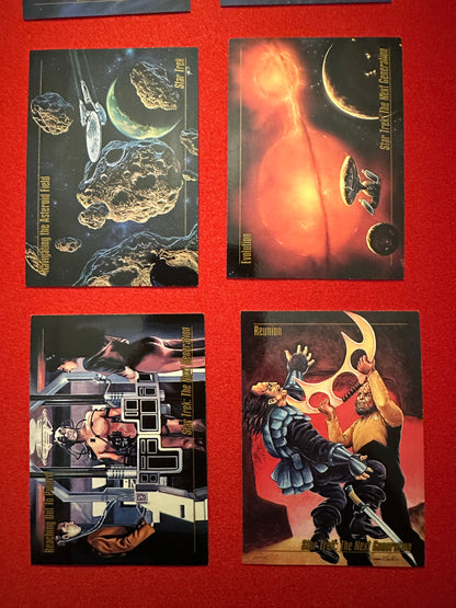 Star Trek Trading Card Lot of 31 Cards - 1993 Skybox Master/1992 Paramount