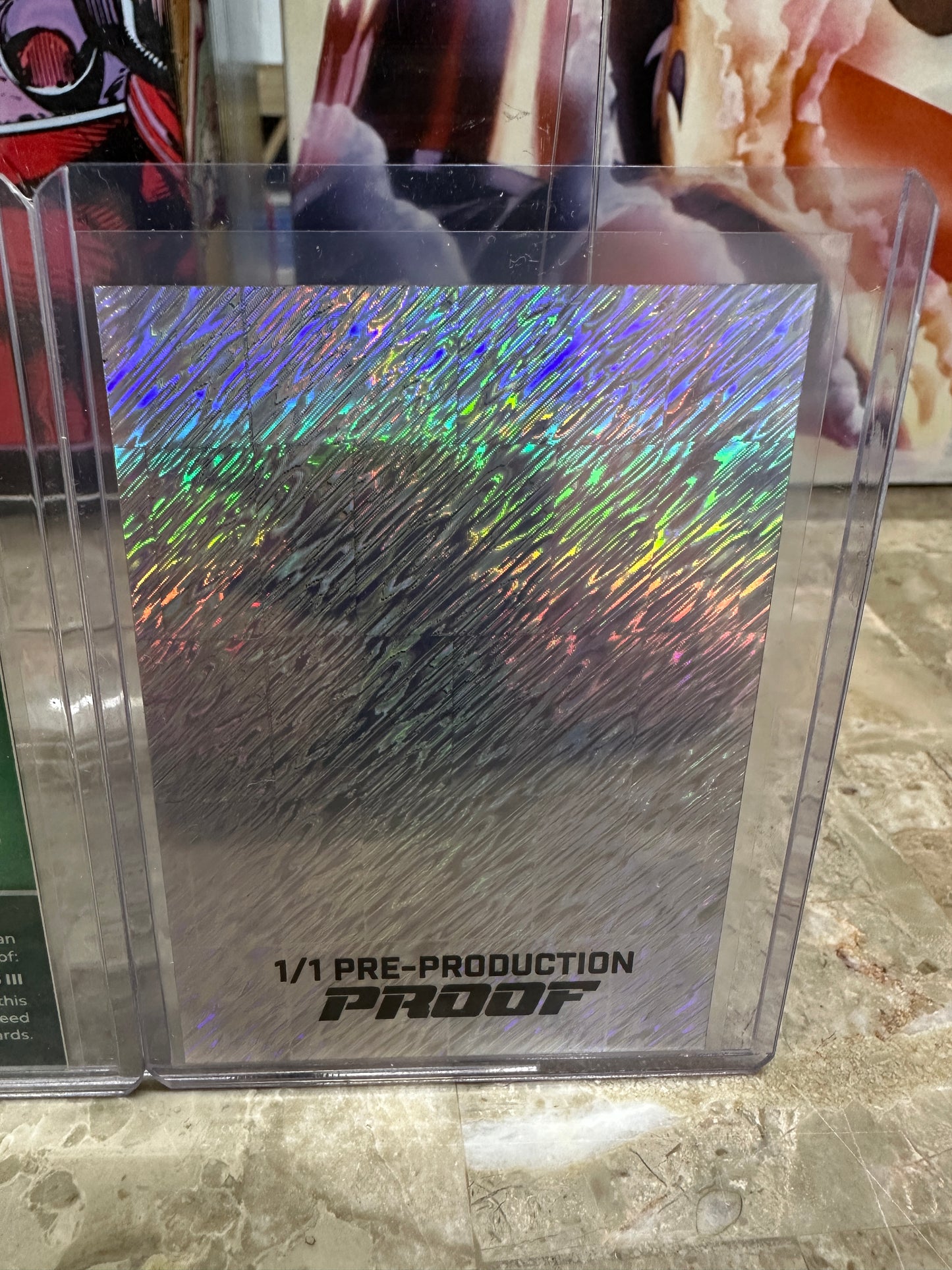 2026 Leaf Metal James Tibbs III AUTO 1/1 Green Crystal + Red Shimmer PROOF 1/1